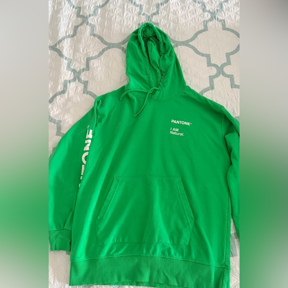 Pantone Green Hoodie Sweatshirt